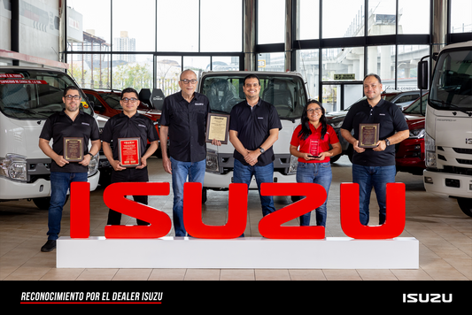 COPAMA Destacada por ISUZU MOTORS con Múltiples Reconocimientos