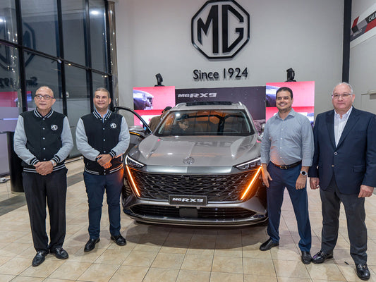 MG PRESENTA EN PANAMÁ LA NUEVA RX9